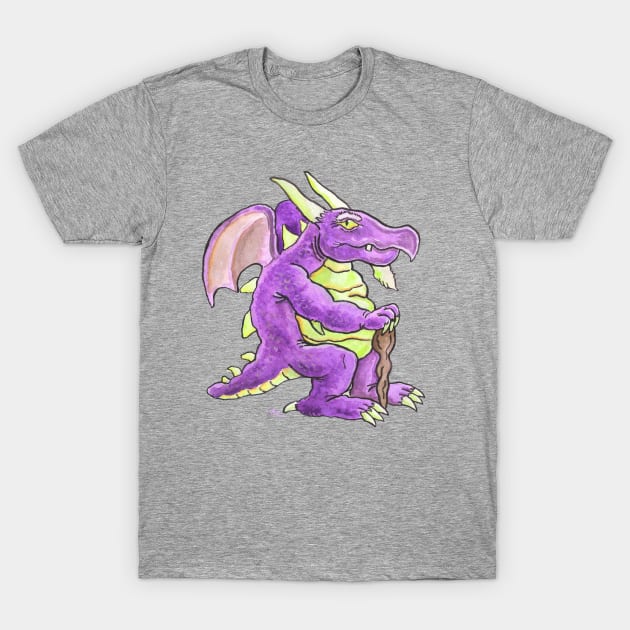 Grandpa Dragon T-Shirt by Laz